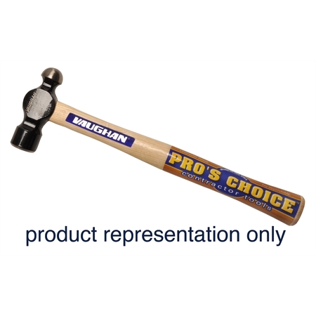 VAUGHAN 16 in. 48 oz. Commercial Ball Peen Hammer 16030